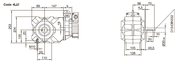 Лапы с резьбовыми отверстиями внизу