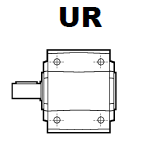 Односторонний выходной вал