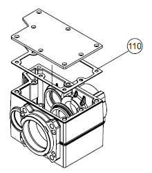 Уплотнительная прокладка между крышкой и корпусом